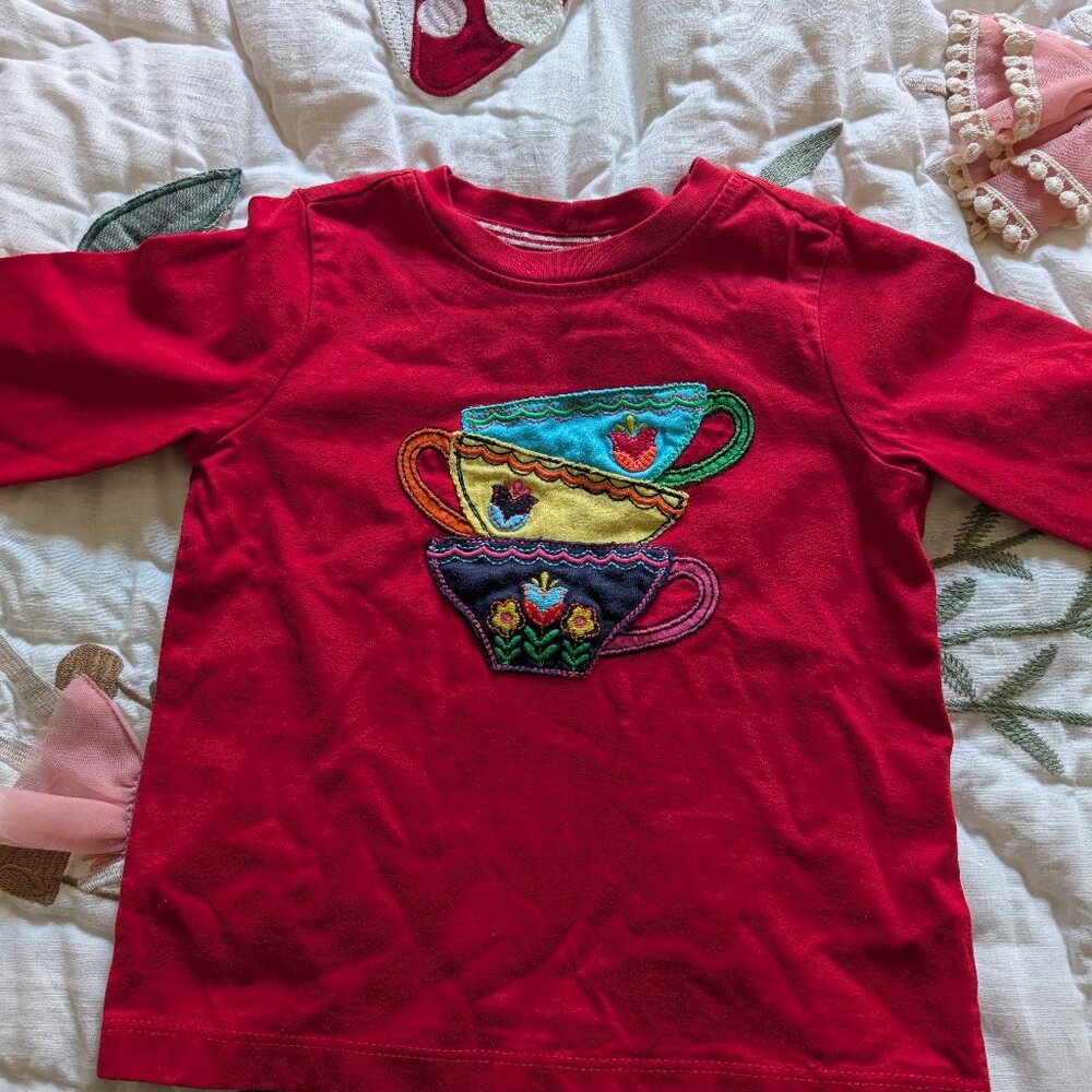 Hanna Anderson long sleeve shirt 2 t